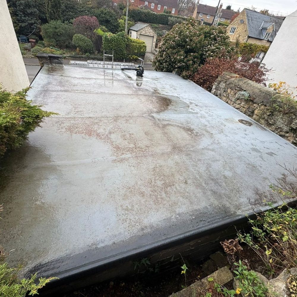 Grp flat roof