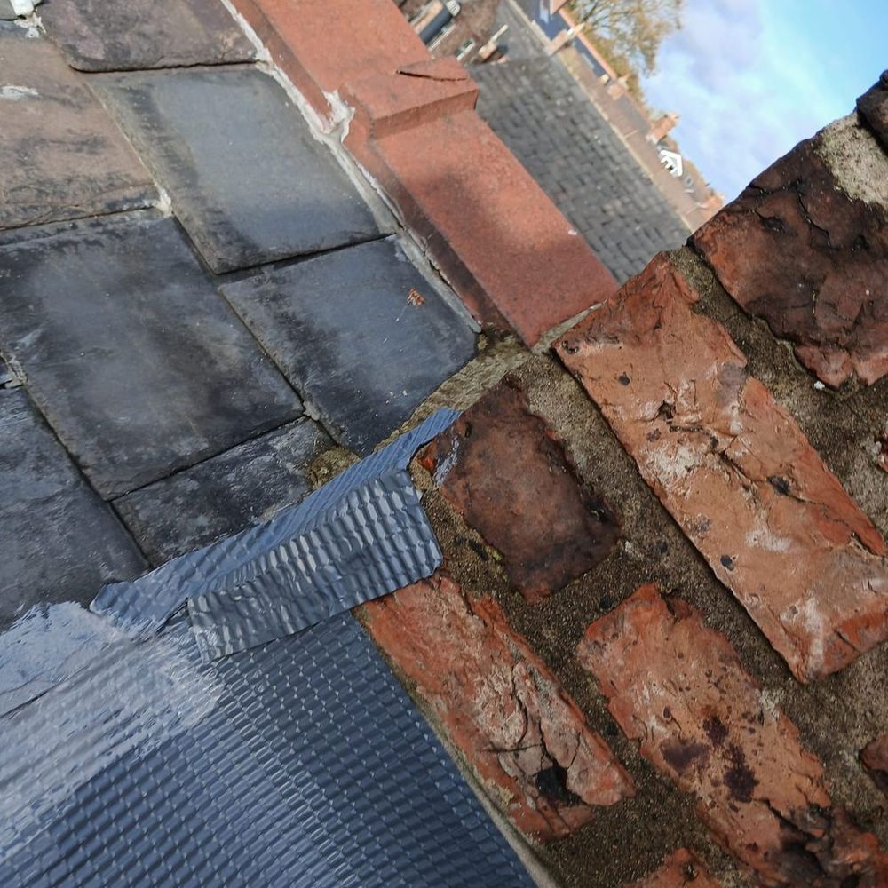 Chimney leadwork